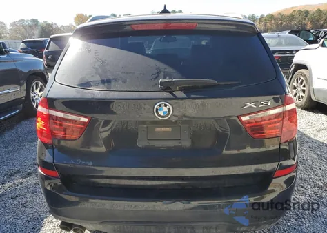 2015 BMW X3 xDrive28I from USA, damaged, VIN 5UXWX9C5XF0D60114